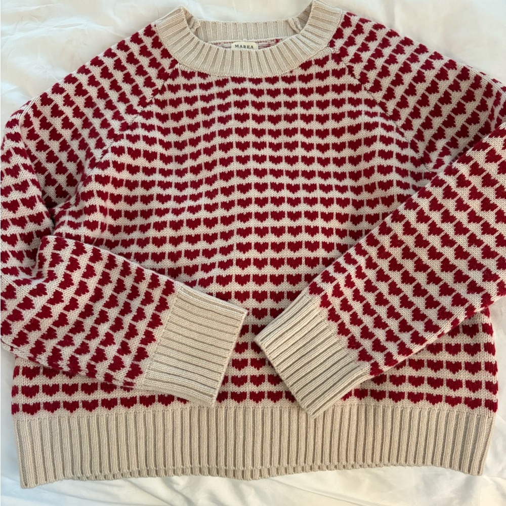 Marea by Liz Joy Heart Sweater - Picture 2 of 6